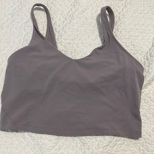 Lululemon Align Crop Tank in Violet Verbena. Size 12